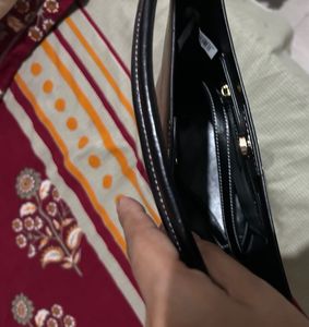 Chic Black Bucket Bag