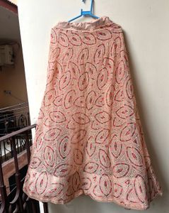 Designer Embellished Lehenga Skirt blouse nd duptt