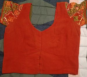 Party wear shaded Saree With Blouse