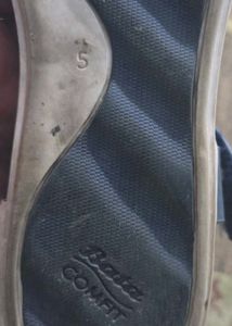 Stylish Blue Bata Comfit Sandals, size UK5