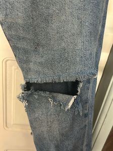Vintage Wash Button Fly Jeans