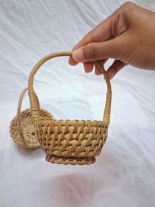 Woven Mini Baskets (Set of 2)