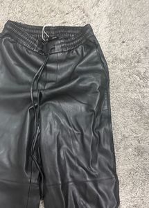 mango Faux Leather Pants