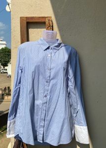 Striped Blue Shirt