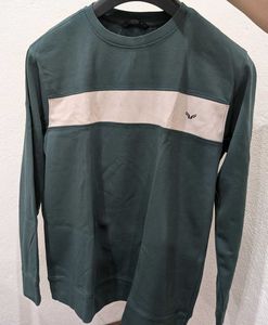 Men's Dark Green Crewneck Sweatshirt