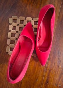 Red Pointed Toe Heels