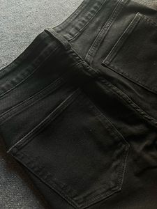 Classic Black Denim Jeans