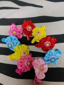 Cute Flower Hair Clips Set of 50 piece