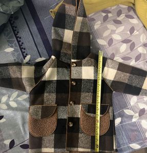 Vintage Plaid Hooded Jacket