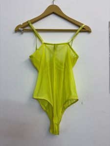 Neon Yellow Bodysuit