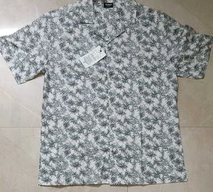 New With Tag shein Stylish Print Shirt Half Sleeve