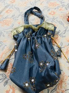 Floral Pouches With Potli Tipy Clothes Bag 2 Combo