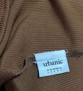 Brown "Baddie" Long Sleeve Crop Top