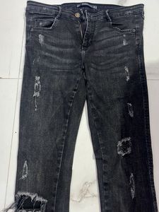 Black Ripped Skinny Jeans
