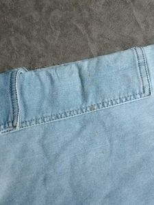 Light Wash Cargo Jeans