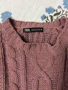 Zara Knit Pullover Sweater