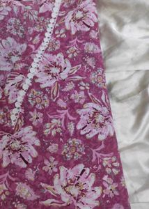 Sale! Mauve Color Jaipuri Printed Short Kurti