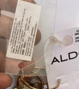 ALDO Dangle Earrings with Cubic Zirconia
