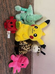 Assorted Plush Toys Collection