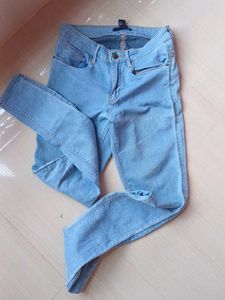 forever21 Light Wash Skinny Fit Jeans