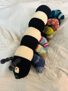 Handmade crotchet Premium Catterpillar