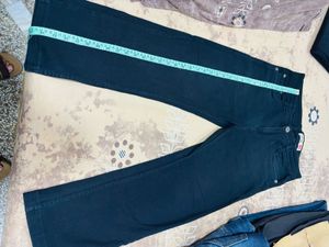 Dark Wash Wide Leg Jeans