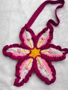 Crochet Lily Sling Bag