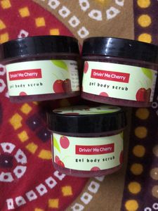 Plum Gel Body Scrub Pack Of 3