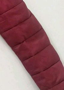 Maroon Puffer Coat