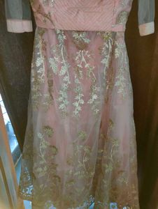 NEW Elegant Pink &amp; Gold Lehenga Choli