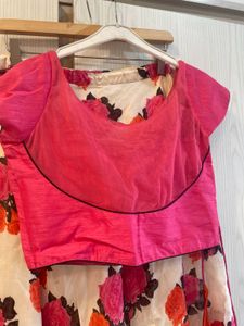 Beautiful Floral Lehenga Choli Set