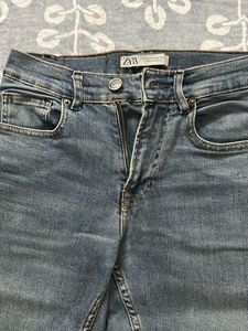 Zara Classic Blue Denim Jeans