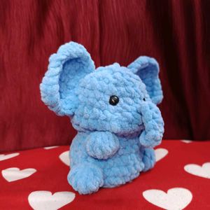 Crochet Mini Elephant Toy 🐘