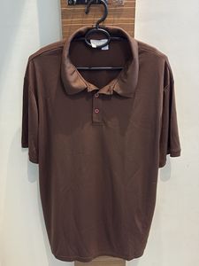 Men's Brown Polo Shirt