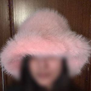 Fluffy Pink Winter Hat