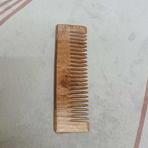 Set of Wooden Hair Combs