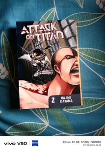 Attack on Titan Manga Volumes 1, 2, 3 &amp; 4