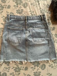 Denim skirt