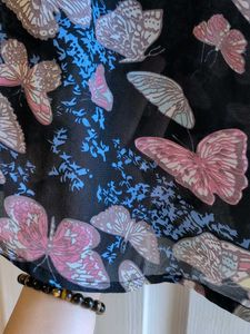 Butterfly Print Top