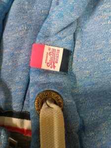 Superdry Blue Zip-Up Hoodie