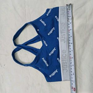 🪔 Justice Blue Sports Bra