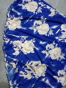 Cute Blue Floral Dress