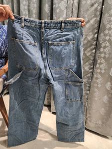 Blue Denim Carpenter Jeans