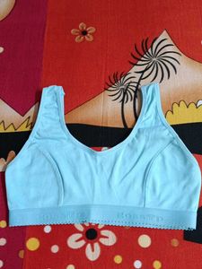 Comfortable Light Blue Sports Bra