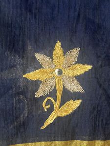 Pure Cotton With Gota Work Saree