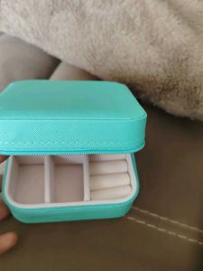 Teal Jewelry Organizer Box