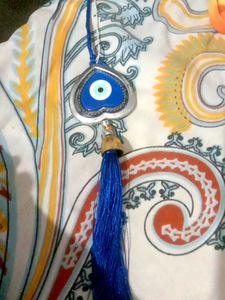 Evil Eye Tassel Charm
