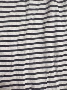 Korean Striped T-Shirt with Graphic
