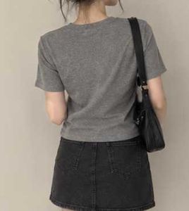 Comfortable Grey Crew Neck T-Shirt