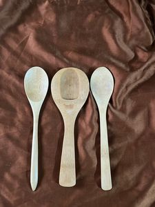 Rakhi Gift - Bamboo Cooking Spoon Set